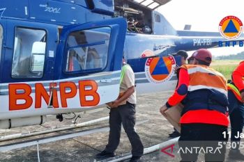 Pemerintah masih pasok bantuan ke Sikundo Aceh Barat via helikopter