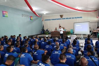 Lapas Kupang memberi penyuluhan kesehatan ke WBP cegah penyakit kronis