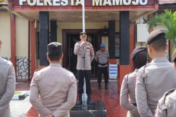 Demonstran anarkis di depan Mapolresta Mamuju akan diproses hukum