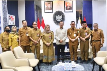 Bupati Muaro Jambi audiensi dengan Wamendagri bahas program inovasi
