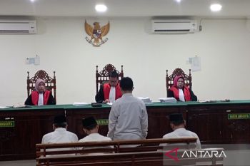 4 terdakwa kasus perjalanan dinas DPRD Kaur divonis bersalah