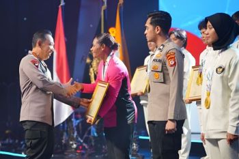 Kapolri memberi apresiasi ke atlet Polri berprestasi di SEA Games