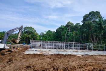 Pembangunan hunian sementara di Kayu Pasak Agam capai 85 persen