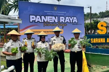Lapas Jambi sumbang bencana Aceh dari hasil panen program pangan WBP