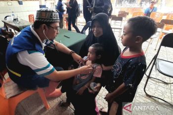 Relawan Kemenkes temukan keluhan ISPA paling banyak di Aceh Tamiang
