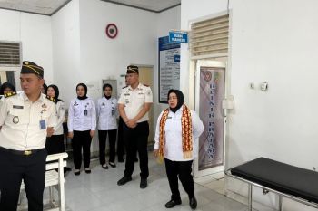 Direktur Perawatan Kesehatan dan Rehabilitasi Ditjen PAS kunjungi Rutan Kelas I Bandarlampung
