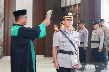 Kombes Pol Budi Rachmat resmi jabat Kabid Humas Polda Kalteng
