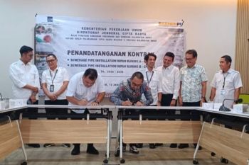 WIKA Teken Kontrak Baru Proyek CWIP-03 Nipah Kuning B, Perkuat Sistem Sanitasi Kota Pontianak