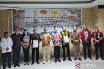 Pemprov NTT dan Pemkot Kupang perkuat sistem layanan air bersih