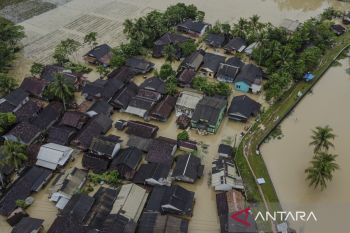 Banjir di Pandeglang belum surut