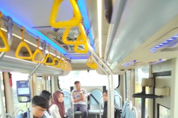 Warga Makassar merespons positif uji coba bus Trans Sulsel