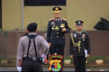 Kapolda Lampung minta jajaran untuk tunjukkan kualitas kerja presisi