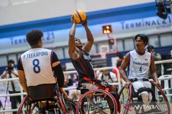 Indonesia belum beruntung tembus final bola basket kursi roda 3x3