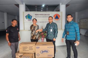 BPJS Ketenagakerjaan salurkan bantuan untuk korban banjir di Siau-Sitaro
