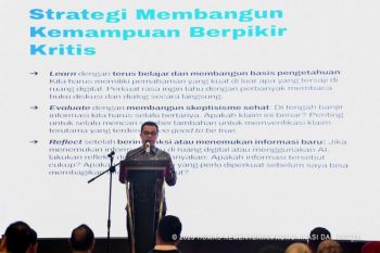 Wamenkomdigi sebut berpikir kritis lindungi anak dari paparan hoaks