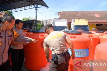 Polda Sumbar buat 114 titik sumber air di daerah terdampak bencana