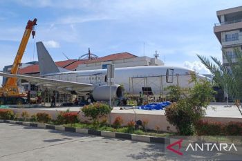 Kemenhaj hadirkan pesawat di Asrama Haji Aceh, untuk edukasi jamaah