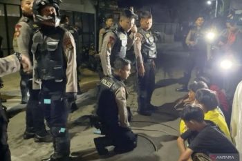 Puluhan pemuda terlibat tawuran di Jalan DI Pandjaitan, Polisi bertindak