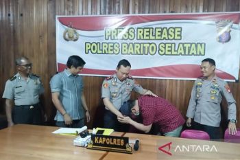 Polres Barsel bongkar rekayasa kasus curas di Buntok