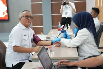 Donor darah warnai rangkaian hari bakti imigrasi ke-76 di Aceh