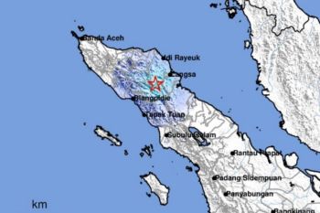 Gempa 6,2 di Vilyuchinsk Rusia tidak berpotensi tsunami di Indonesia