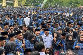 Lantik PPPK Paruh Waktu, Bupati Dompu: Jadilah ASN berintegritas dan adaptif