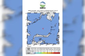 BMKG: Gempa M5,0 di Laut Sulawesi akibat deformasi Lempeng Sangihe