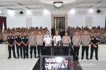Densus 88 berikan arahan pembekalan kepada Bhabinkamtibmas Polda Jambi