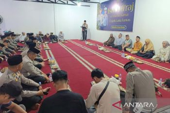 Satlantas Polres Kotim gelar doa bersama demi cegah laka lantas