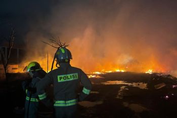 Polda Kepri pastikan tidak ada korban jiwa di kebakaran pusat kuliner Pasar Mega Legenda