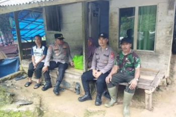 Polres Lebak salurkan bantuan sembako pada korban bencana alam