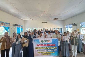 FAPERTAHUT UMPR sosialisasi pengelolaan lingkungan di SMAN 1 Kahayan Tengah