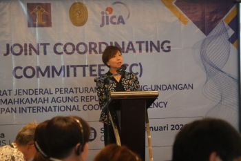 JICA, Kemenkum, dan MA perkuat peradilan untuk sengketa bisnis