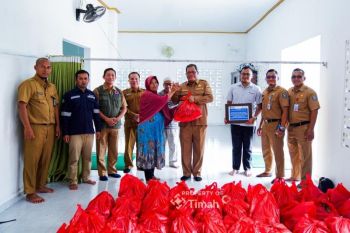 PT Timah salurkan 10.366 Sembako bantu korban bencana