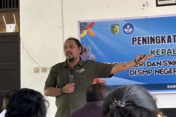 Disdik Palangka Raya--Densus 88 perkuat pencegahan paham IRET di lingkungan SMP