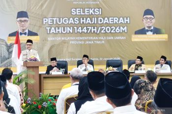 Menhaj sebut Bandara Kediri kurangi beban Embarkasi Surabaya