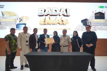Pegadaian umumkan pemenang Undian Badai Emas Periode 2