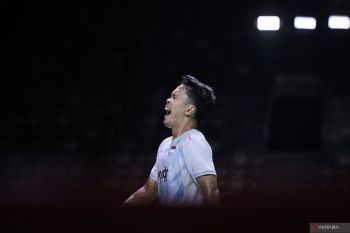 Ginting melaju ke babak 16 besar Daihatsu Masters 2026