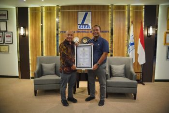 SIER raih sertifikat SMK3 dari Kememterian Ketenagakerjaan
