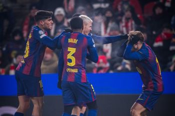 Barcelona tumbangkan Slavia Praha 4-2