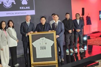 Kelme resmi sokong apparel Timnas Indonesia hingga 2030