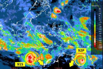 Waspada Siklon Tropis, BMKG sebut sistem 91S kian menguat di NTB