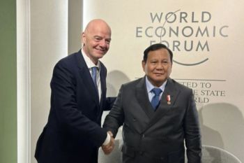 Di WEF Davos, Prabowo diundang FIFA hadiri Piala Dunia 2026