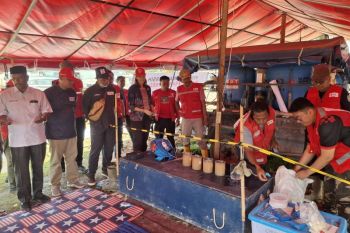 Tinjau Camp Wash, IFRC pastikan ketersediaan air bersih bagi pengungsi di Aceh Tamiang