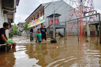 Luapan Kali Sunter picu banjir 170 cm di Cipinang Melayu Jaktim
