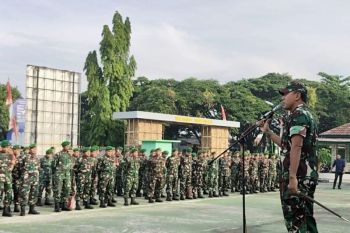 Dandim 0604/Karawang instruksikan Babinsa siaga penuh penanganan banjir