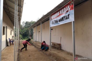 Nagari Bungo Tanjuang optimistis huntara BNPB siap sebelum Ramadhan