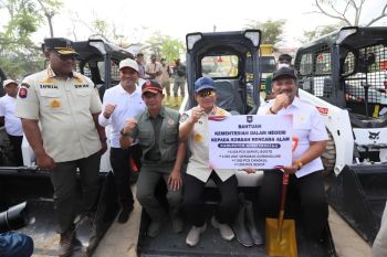 Mendagri apresiasi pembangunan 4.000 huntara di Aceh Utara