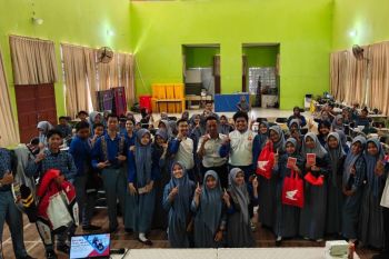 Asmo Sulsel perluas edukasi keselamatan berkendara di SMKN 1 Kendari