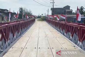 18 unit jembatan Bailey di Aceh sudah rampung dan bisa dilalui